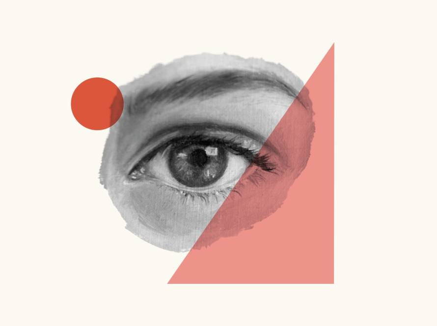 Collage illustration representing face-to-face counselling with Karen Toms in Plymouth and Tavistock